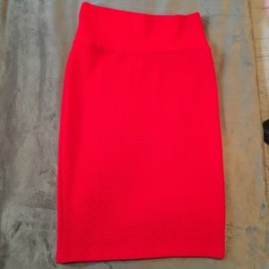 Red LuLaRoe XS Cassie